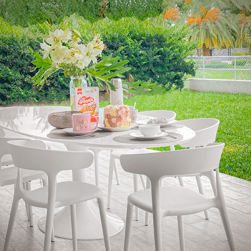 Silla Moon blanco